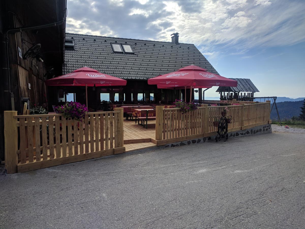 Gostisce In Penzion Stari Vrh Poljane nad Škofjo Loko Exterior foto